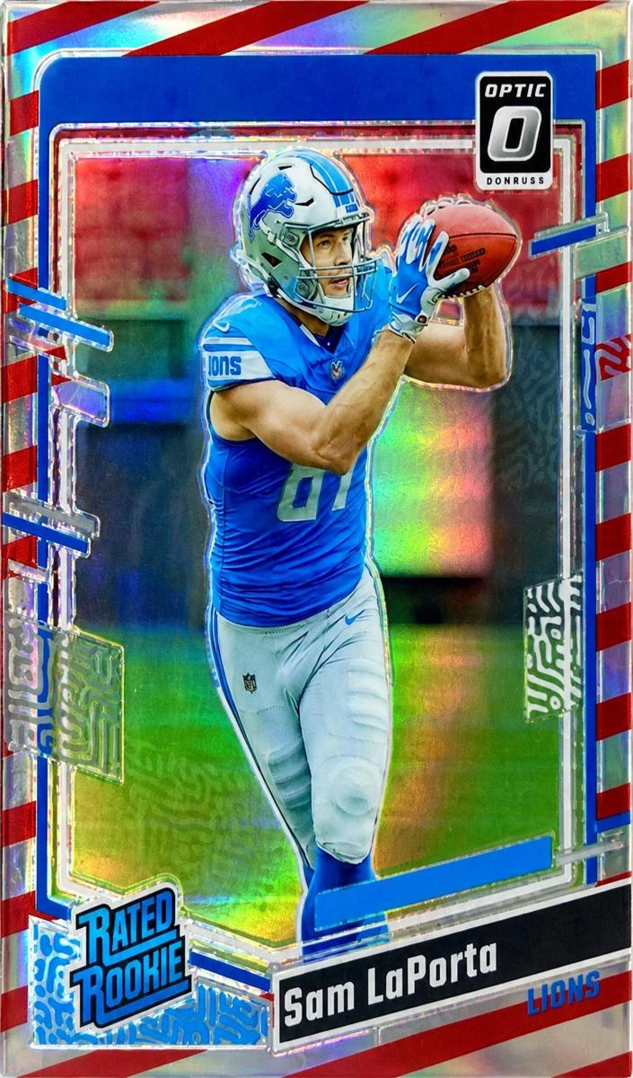 2023 Donruss Optic Football Freedom Sam LaPorta #237