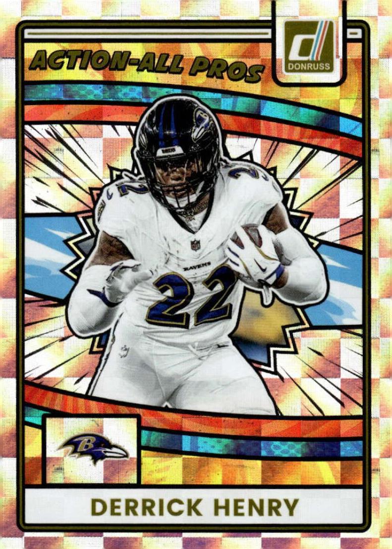 2025 Panini Donruss Football Derrick Henry #AAP-DHE