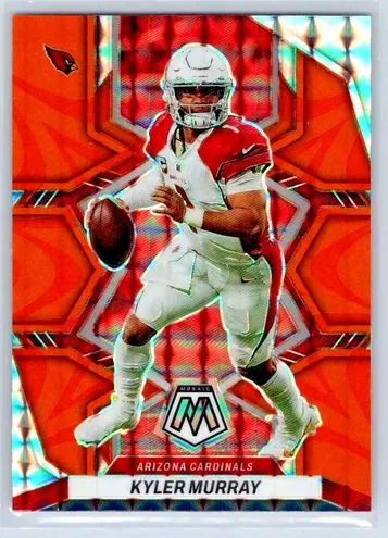 2022 Panini Mosaic Football Reactive Orange Kyler Murray #1