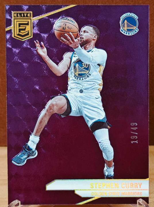 2023 Donruss Elite Basketball Purple Stephen Curry #132
