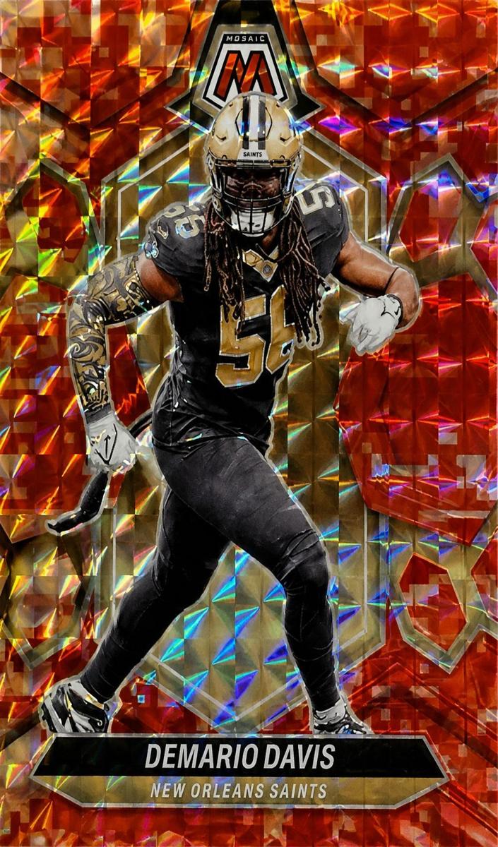2024 Panini Mosaic Football Camo Pink Demario Davis #160