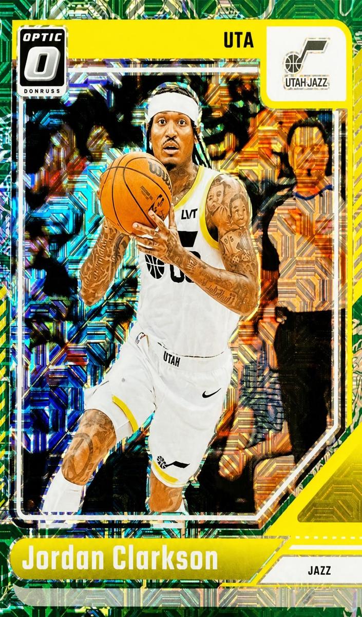 2024 Donruss Optic Basketball Choice Dragon Jordan Clarkson #122