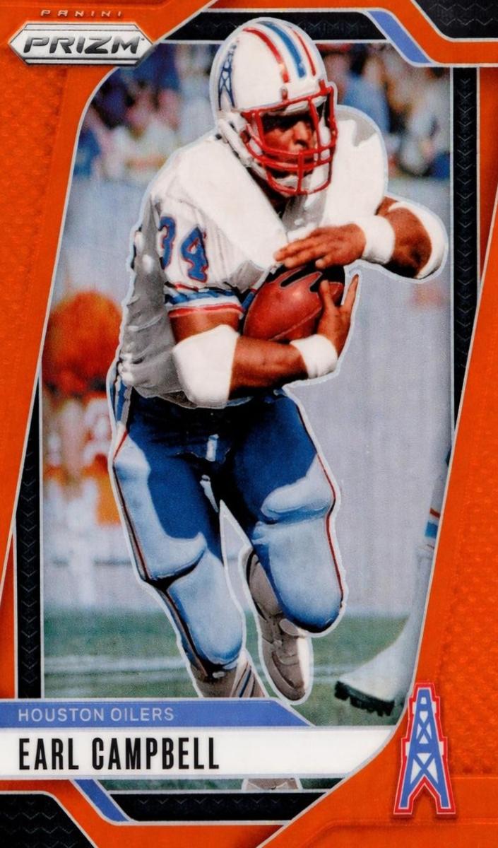 2024 Panini Prizm Football Orange Earl Campbell #297