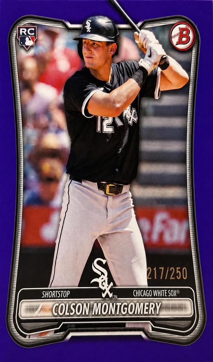 2026 Bowman Baseball Purple Border Colson Montgomery #68