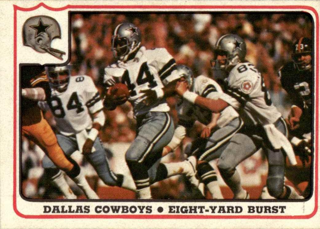1976 Fleer Team Action Football Dallas Cowboys #33