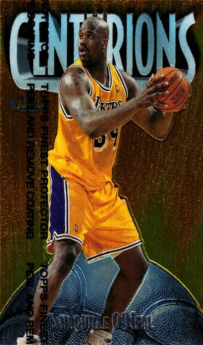 1998 Topps Finest Basketball Shaquille O'Neal #C5