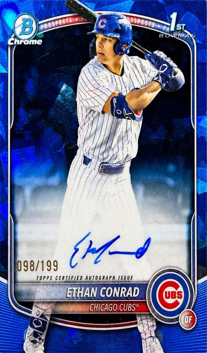 2025 Bowman Draft Sapphire Baseball Ethan Conrad #CPA-EC