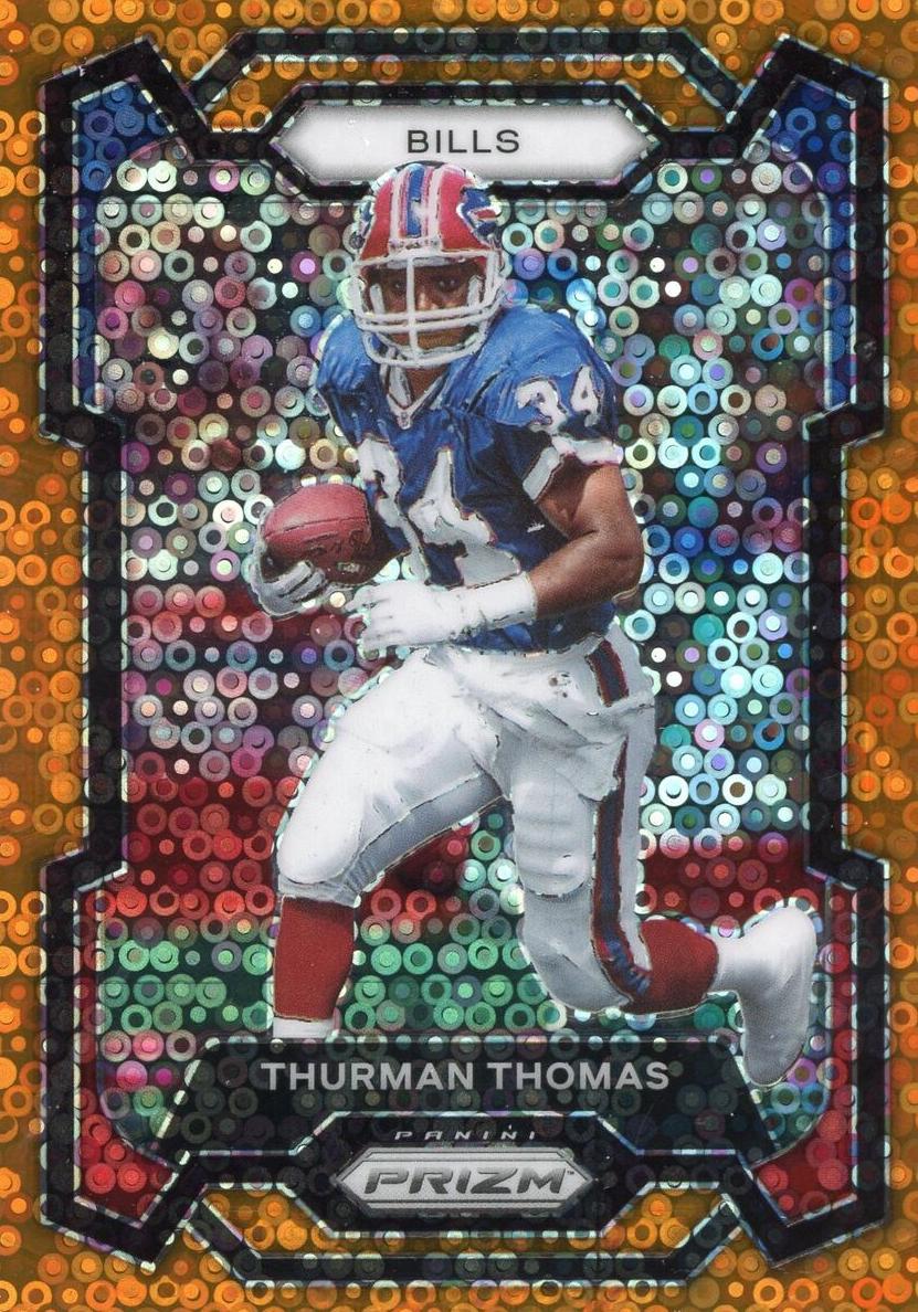 2023 Panini Prizm Football Disco Thurman Thomas #34