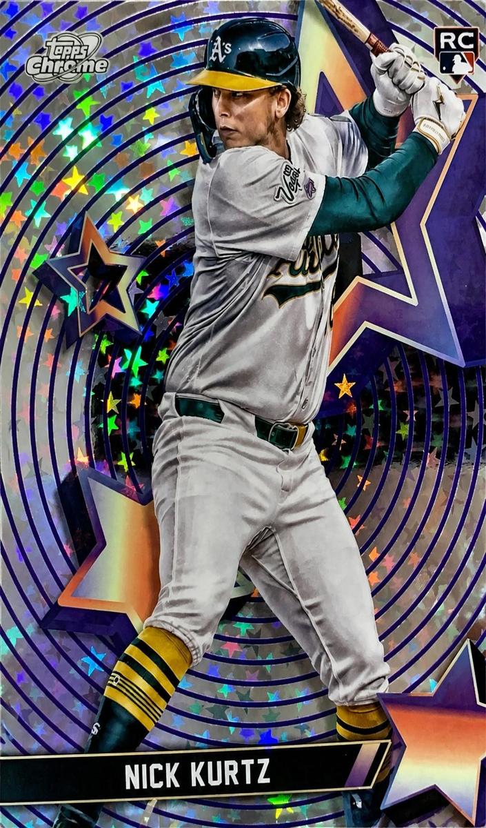 2025 Topps Cosmic Chrome Baseball Nick Kurtz #SF-93 PSA 9