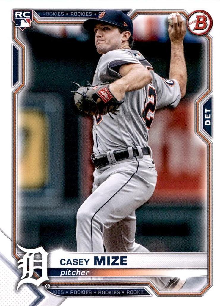 2021 Bowman Baseball Casey Mize #31