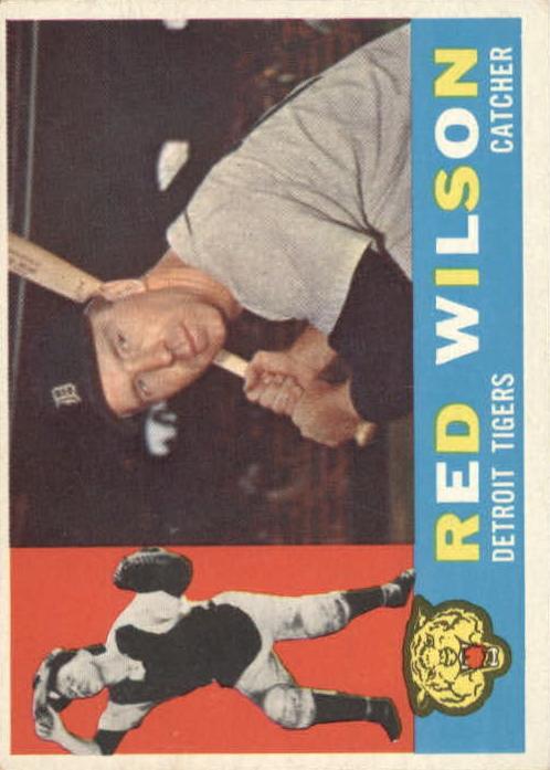 1960 Topps Baseball Red Wilson #379 PSA 5