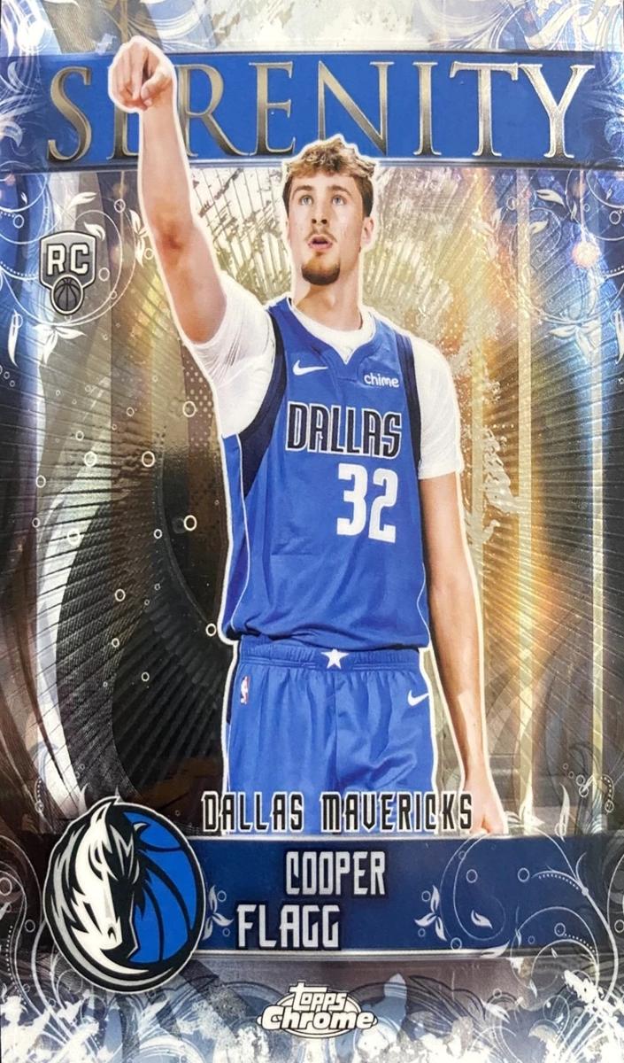 2025 Topps Chrome Basketball Cooper Flagg #SY-11 PSA 10