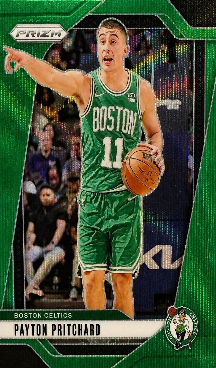 2024 Panini Prizm Basketball Green Wave Payton Pritchard #46