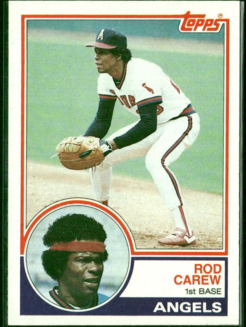 1983 Topps Baseball Rod Carew #200