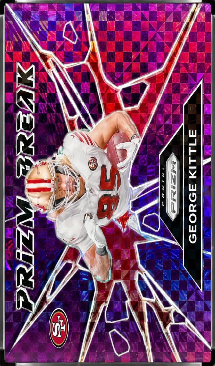 2024 Panini Prizm Football Purple Power George Kittle #2