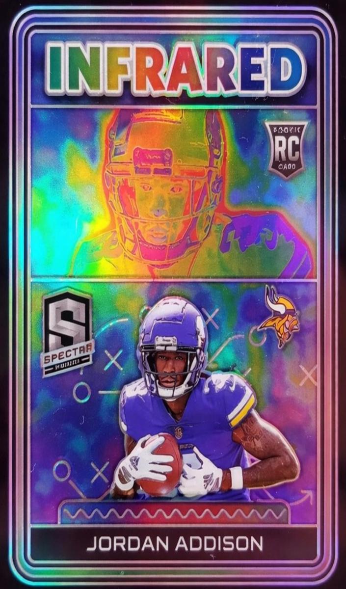 2023 Panini Spectra Football Jordan Addison #I-JAD