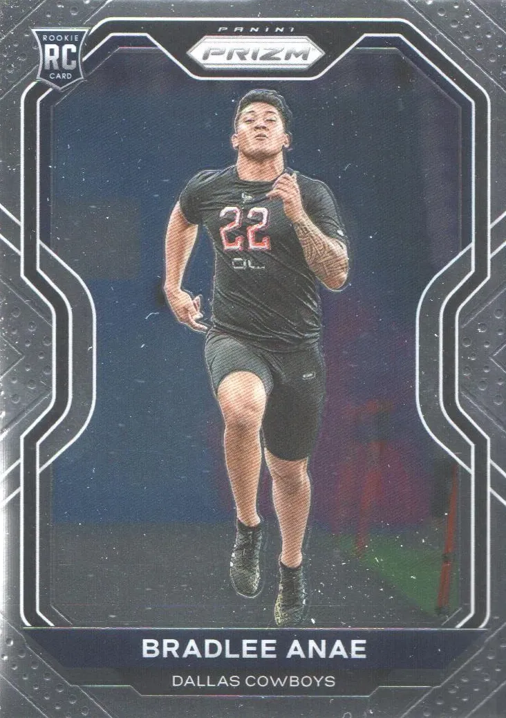 2020 Panini Prizm Football Bradlee Anae #336 PSA 9