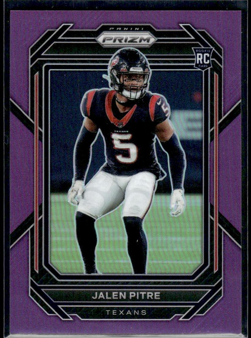 2022 Panini Prizm Football Purple Jalen Pitre #383