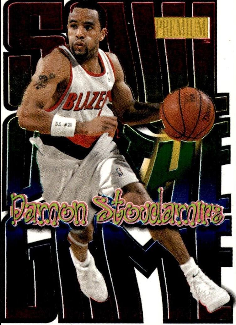 1998 Skybox Premium Basketball Damon Stoudamire #13SG