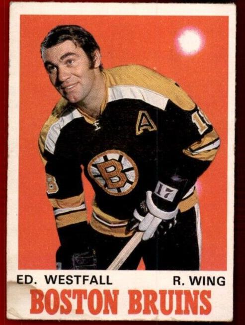 1970 O-Pee-Chee Hockey Ed Westfall #139 PSA 7