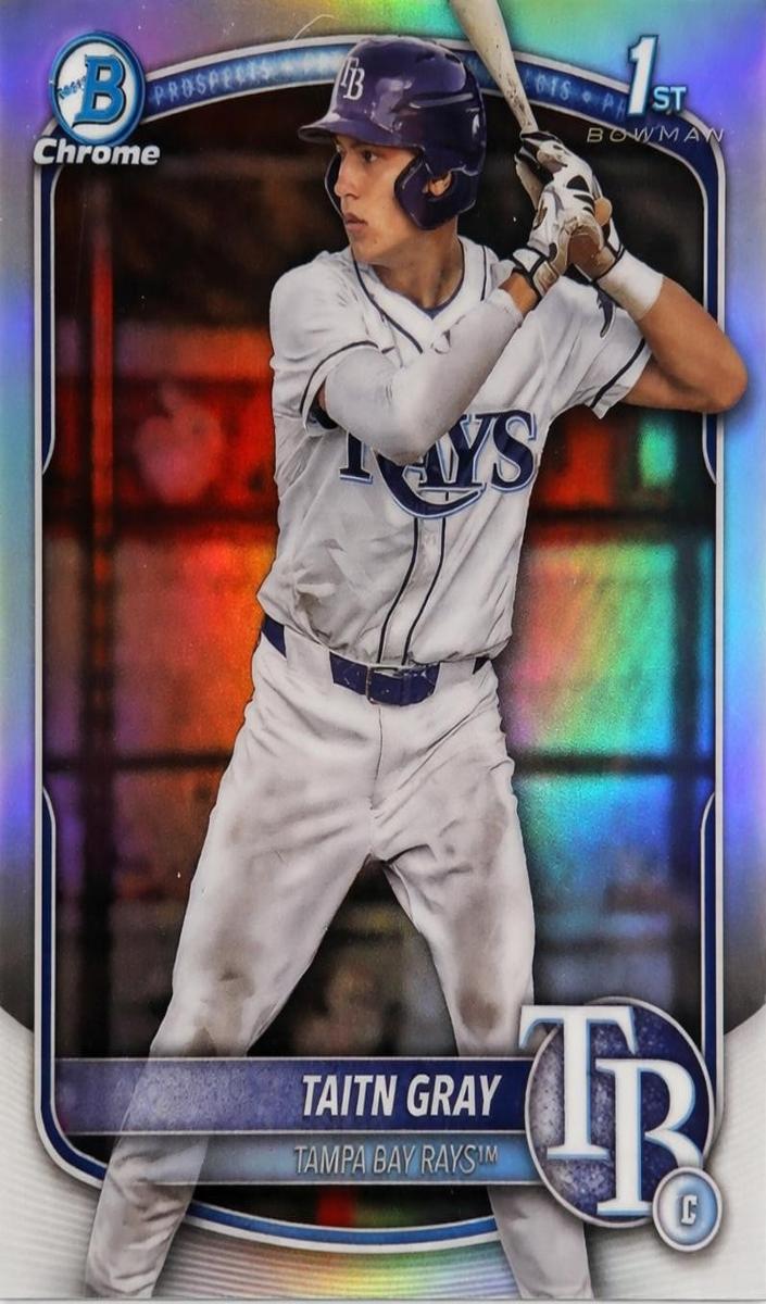 2025 Bowman Draft Chrome Baseball Refractor Taitn Gray #BDC-7