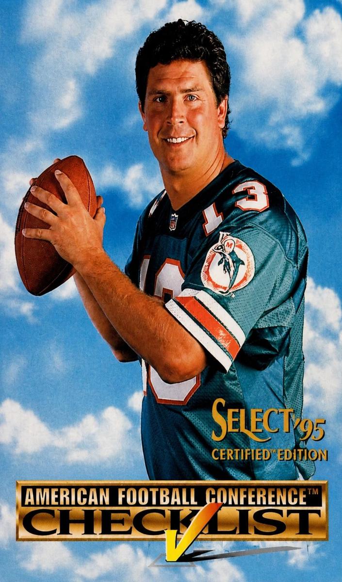 1995 Select Certified Football Dan Marino #3