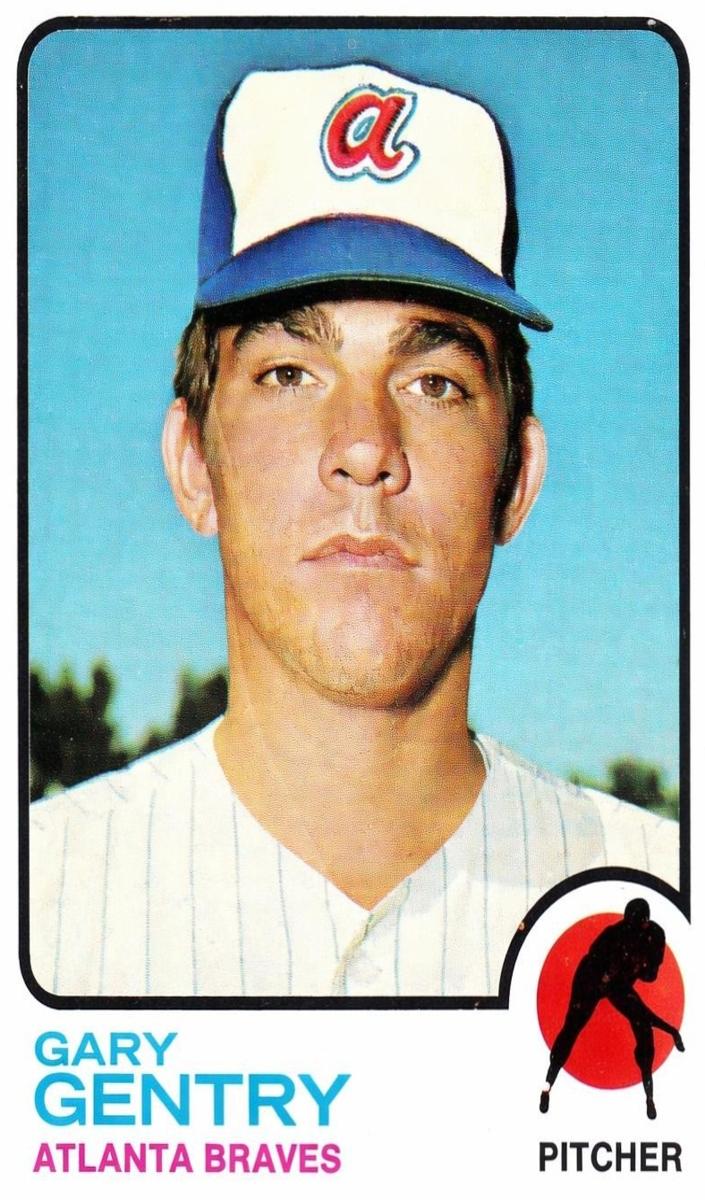 1973 Topps Baseball Gary Gentry #288 PSA 9
