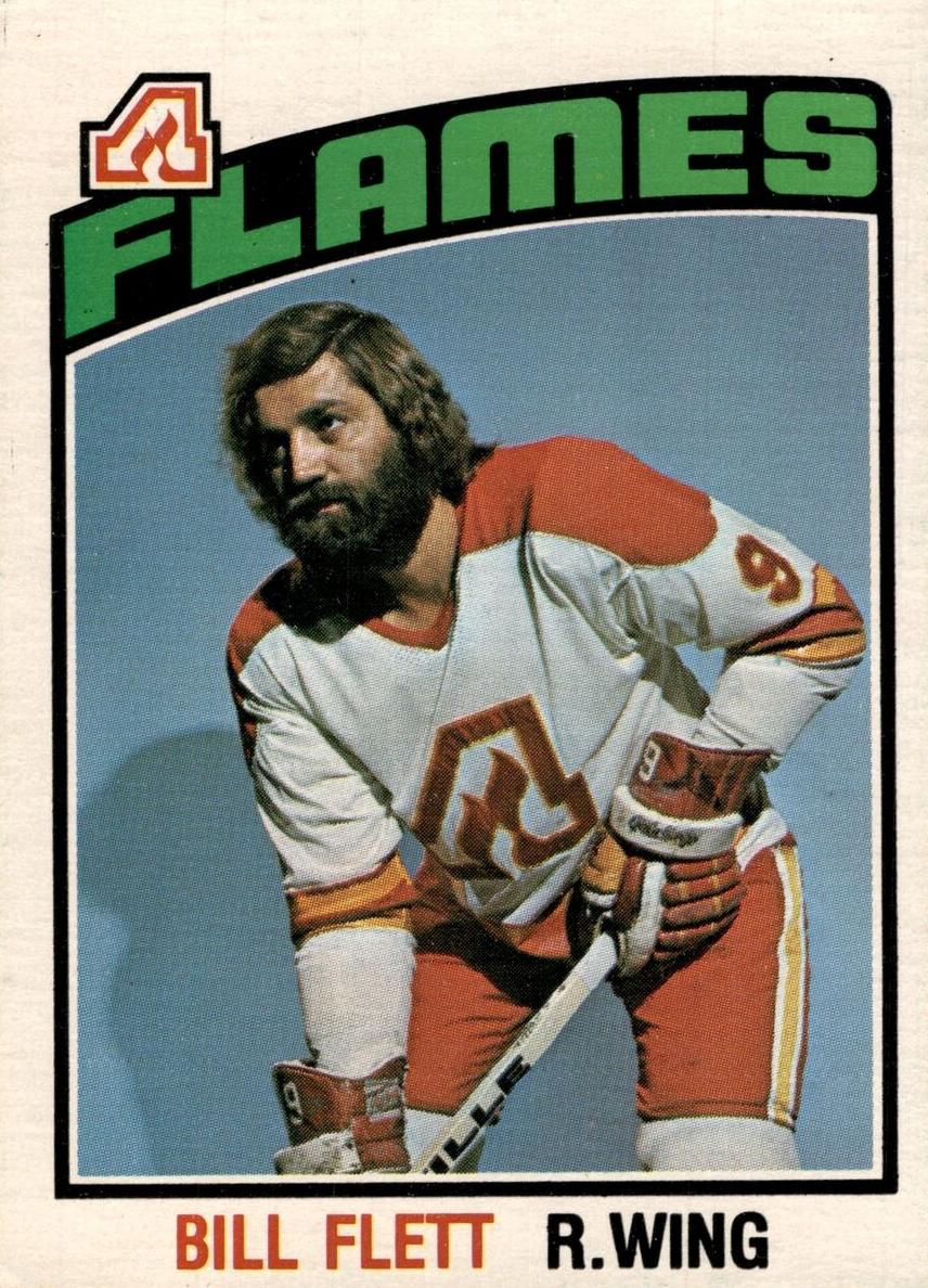 1976 O-Pee-Chee Hockey Bill Flett #332