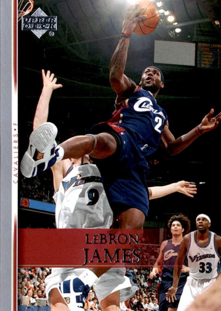 2007 Upper Deck Basketball Lebron James #192