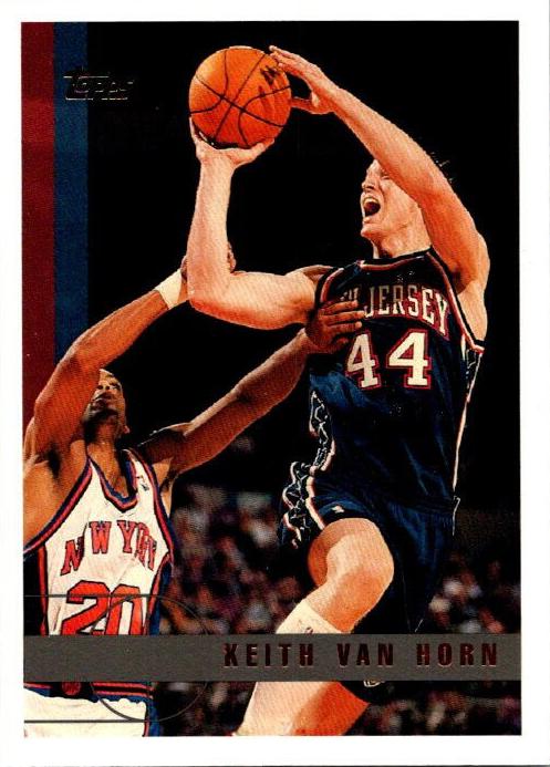 1997 Topps Basketball Keith Van Horn #118