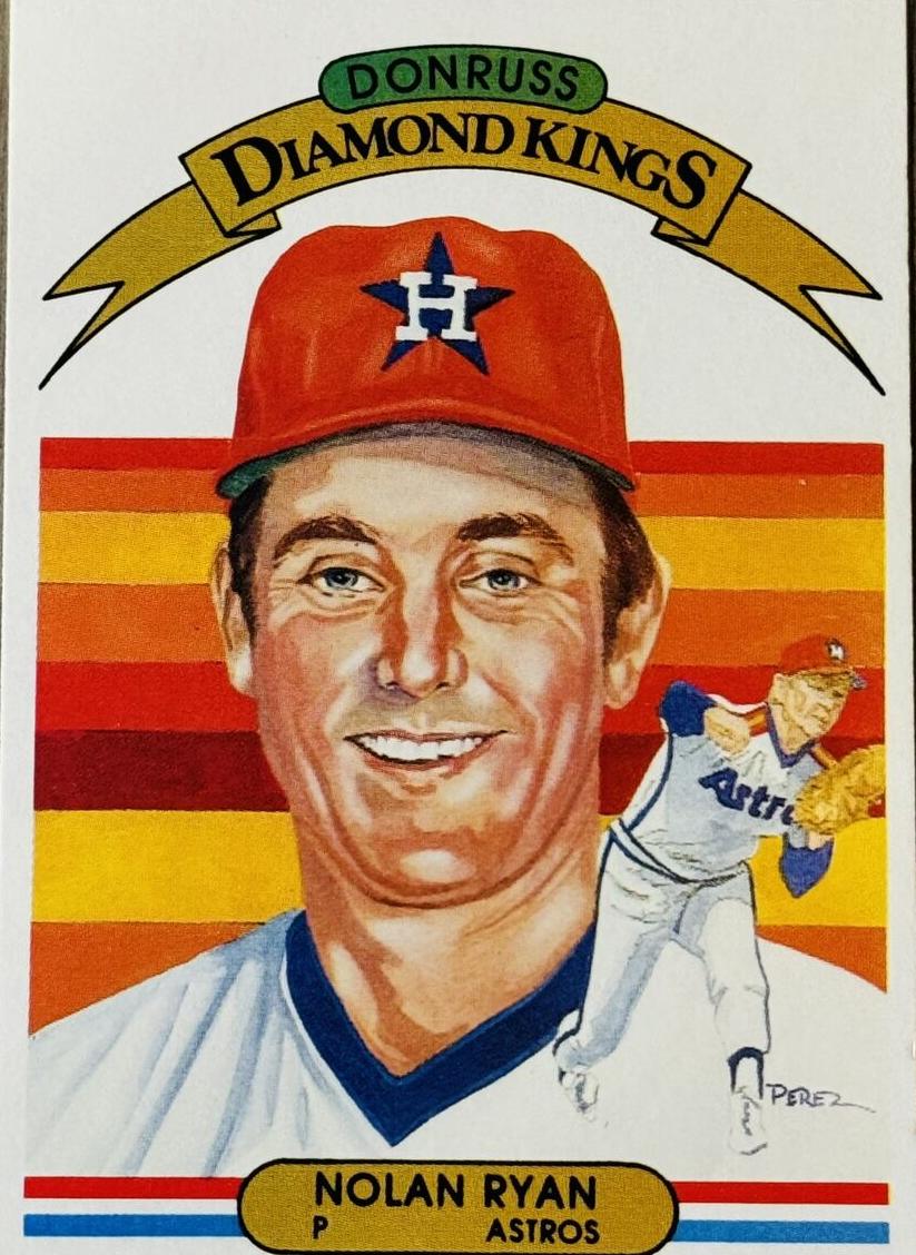 1982 Donruss Baseball Nolan Ryan #13