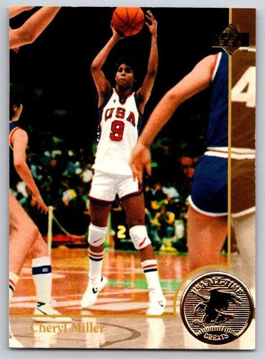 1994 Upper Deck Basketball Cheryl Miller #89 PSA 9