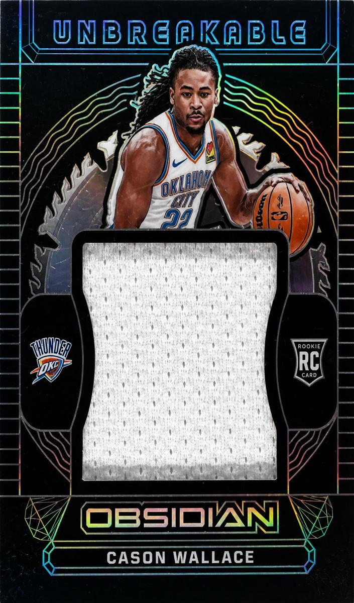 2023 Panini Obsidian Basketball Cason Wallace #UM-CAS SGC 9.5