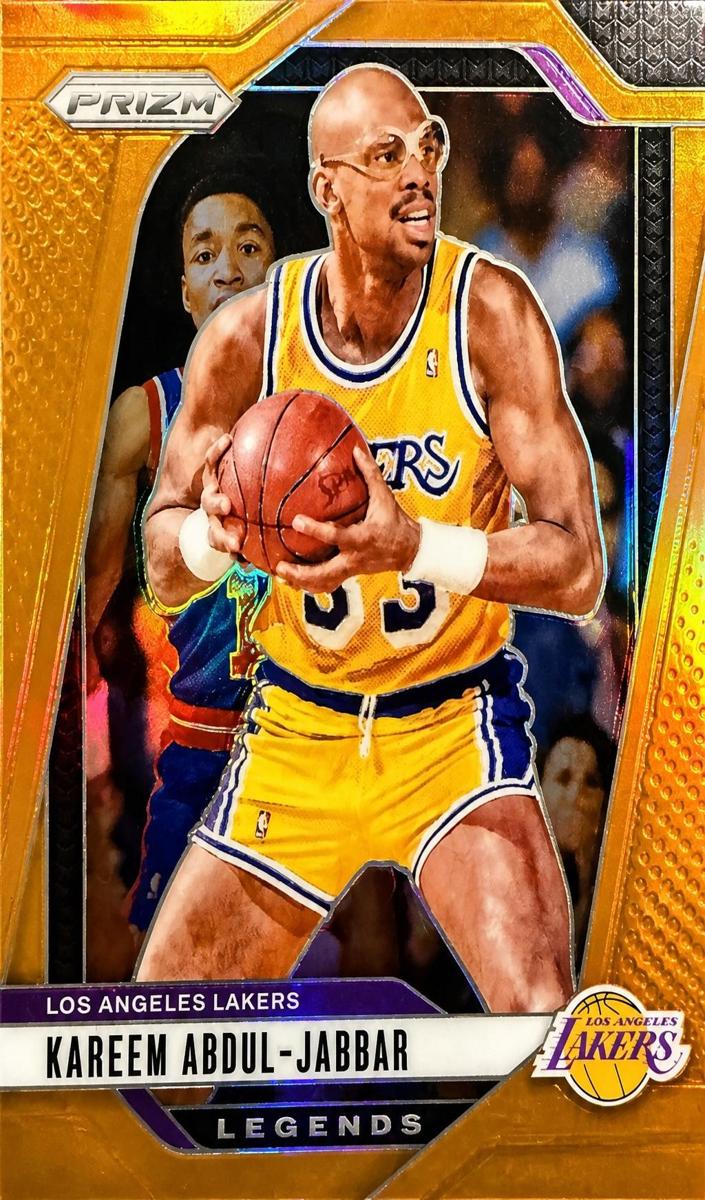 2024 Panini Prizm Basketball Orange Kareem Abdul-Jabbar #279