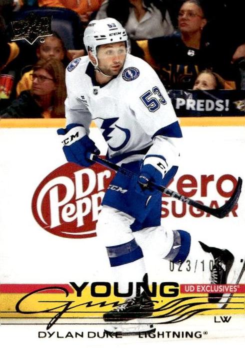 2025 Upper Deck Hockey Exclusives Dylan Duke #249