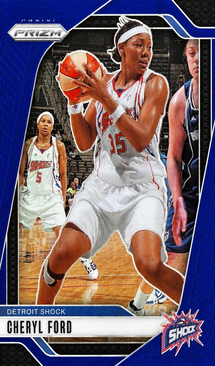 2024 Panini Prizm WNBA Basketball Blue Cheryl Ford #59