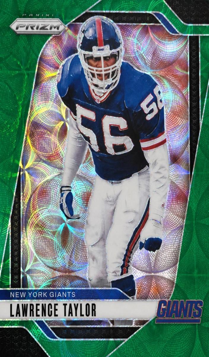 2024 Panini Prizm Football Green Scope Lawrence Taylor #219