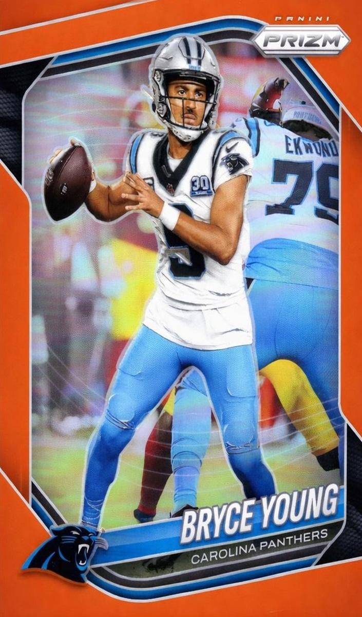 2025 Panini Prizm Football Orange Bryce Young #5