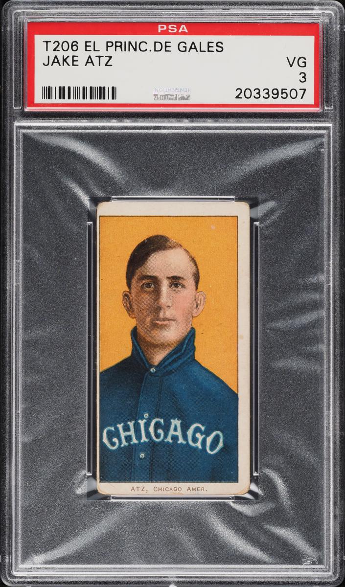 1909-11 T206 Baseball Jake Atz #NNO