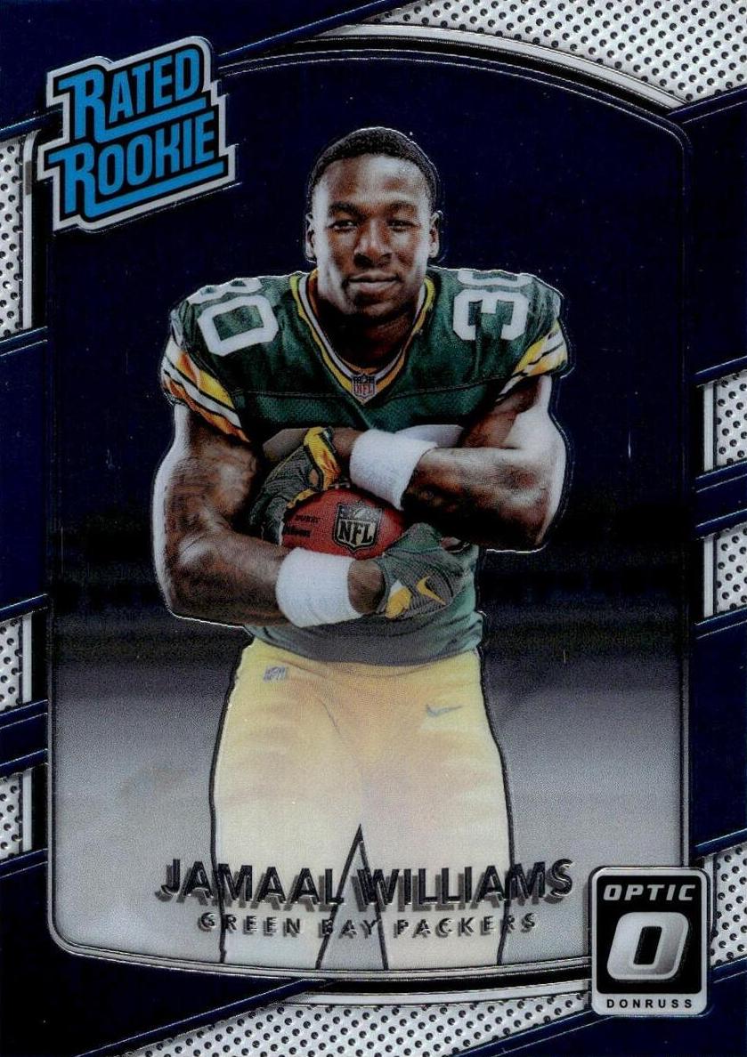 2017 Donruss Optic Football Jamaal Williams #167