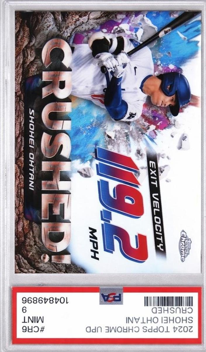 2024 Topps Chrome Update Baseball Shohei Ohtani #CR-6 PSA 9