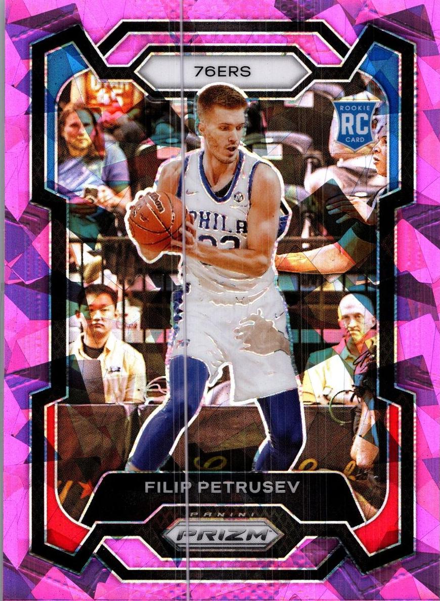 2023 Panini Prizm Basketball Pink Ice Filip Petrusev #282