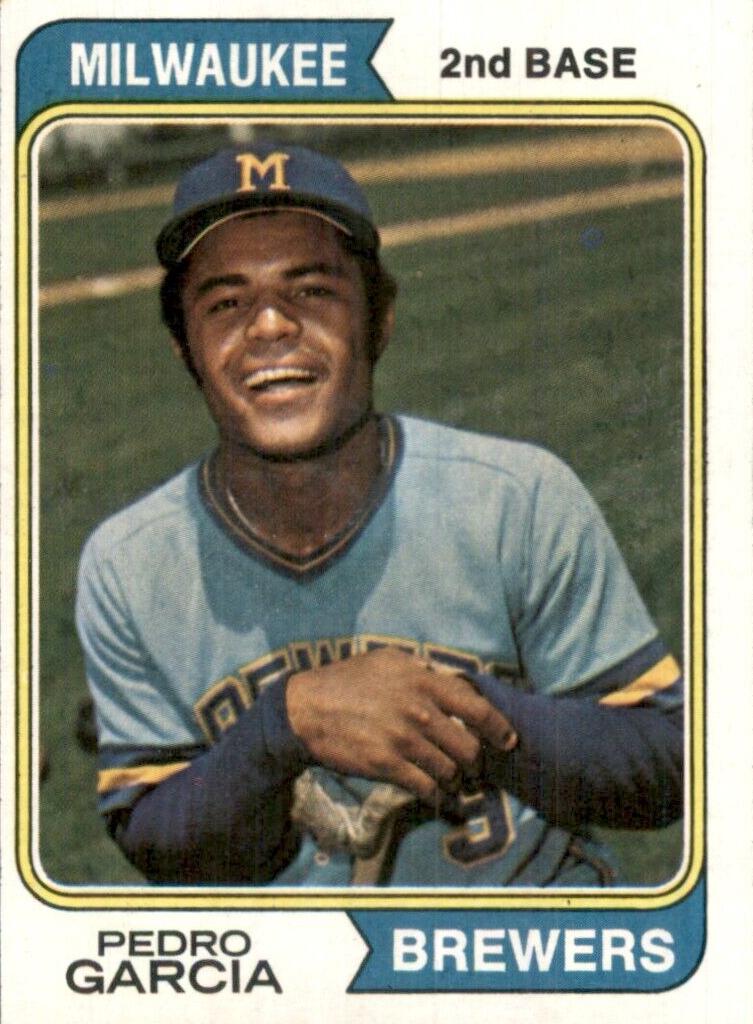 1974 Topps Baseball Pedro Garcia #142