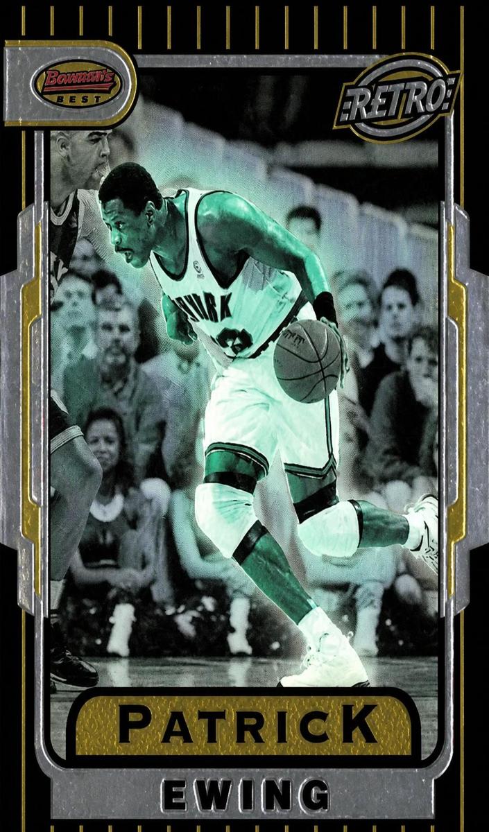 1996 Bowman's Best Basketball Patrick Ewing #TB11 PSA 10