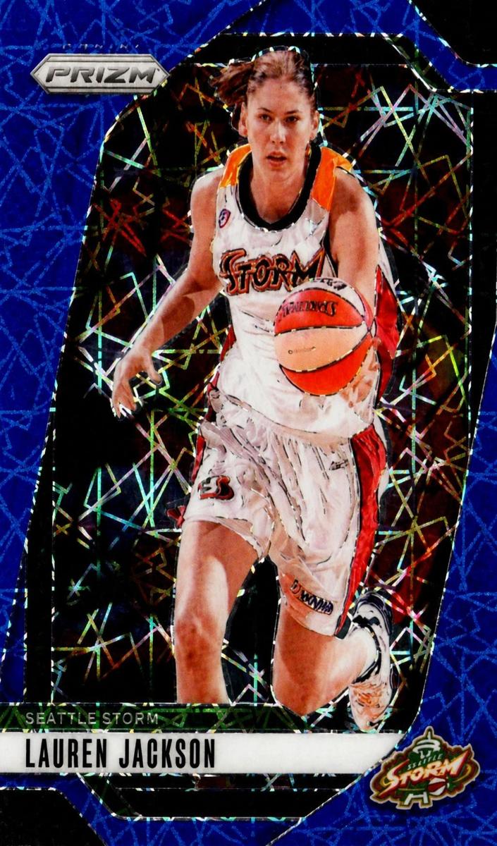 2024 Panini Prizm WNBA Basketball Blue Velocity Lauren Jackson #108