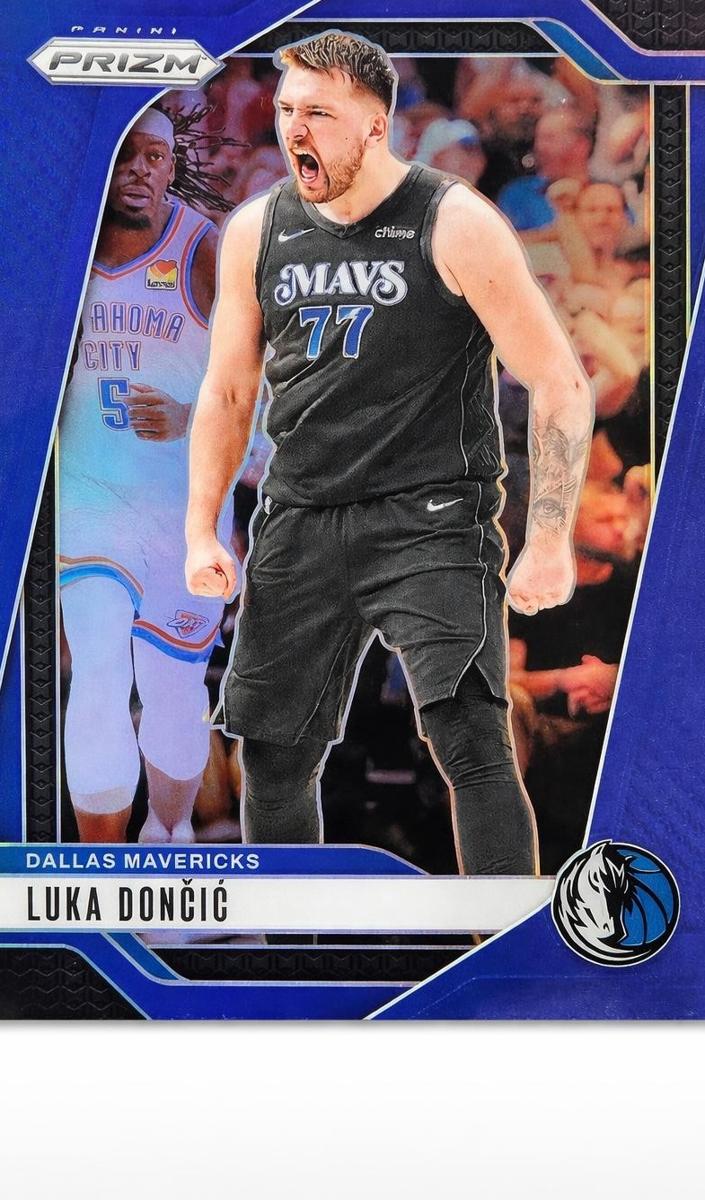 2024 Panini Prizm Basketball Blue Luka Doncic #89 PSA 9