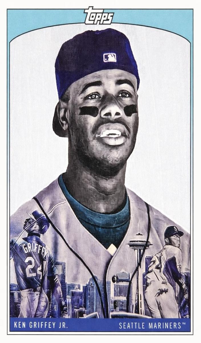 2022 Topps X Lauren Taylor Baseball Ken Griffey Jr. #18 SGC 9.5