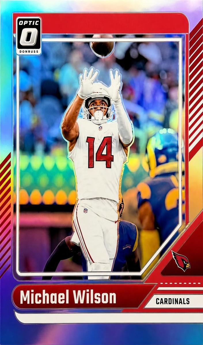 2024 Donruss Optic Football Holo Michael Wilson #3