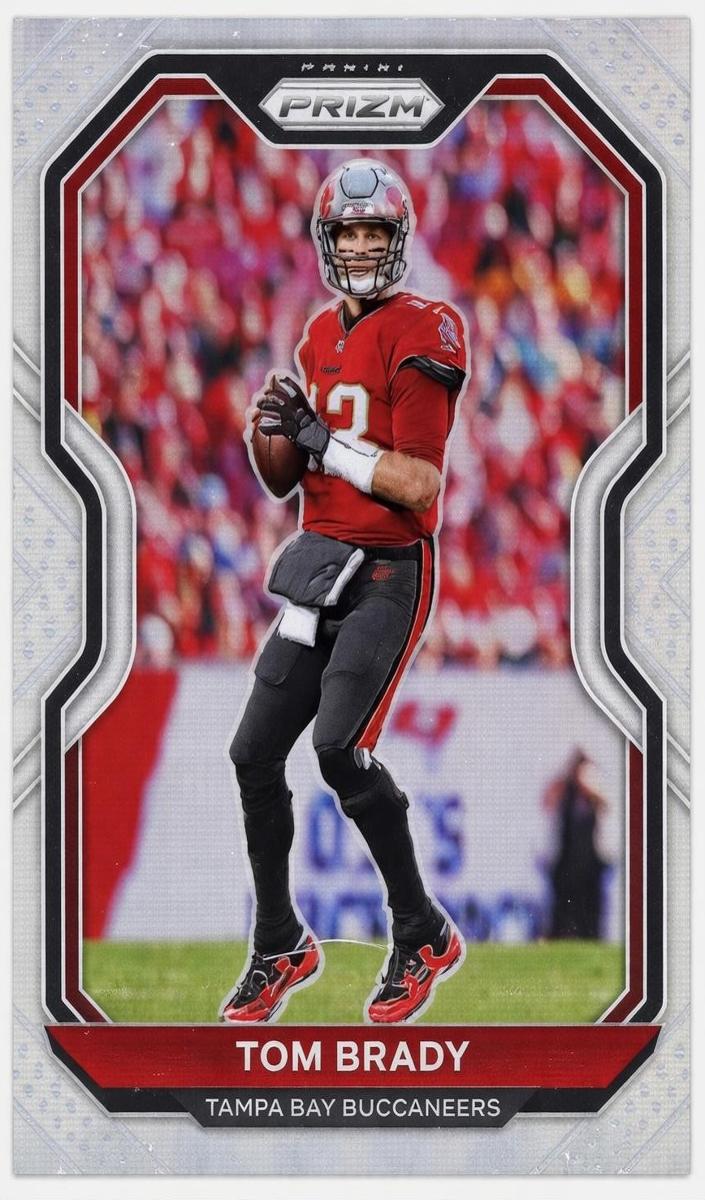 2020 Panini Prizm Football Silver Prizm Tom Brady #255 PSA 9