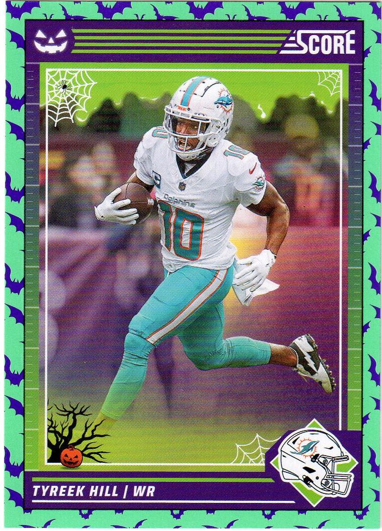 2024 Panini Score-a-Treat Football Bats Tyreek Hill #176 PSA 9